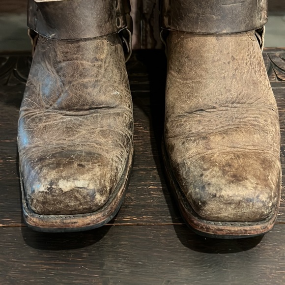 Killer FRYE Harness 12R Color GAUCHO Women’s Motorcycle Boots 9 - Picture 2 of 12